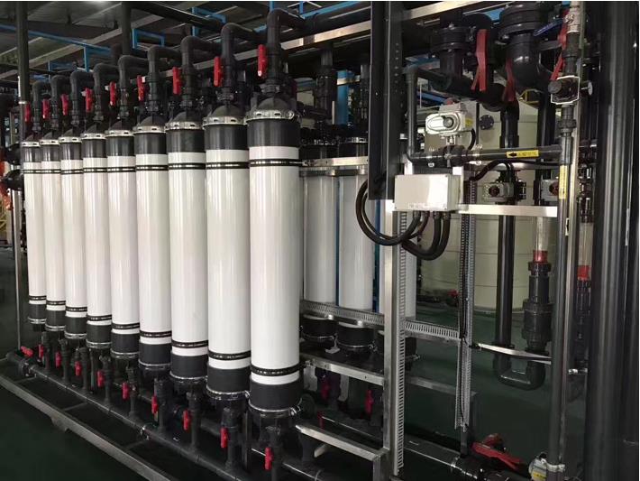 濟南某電子廠500T/D中水回用超濾系統