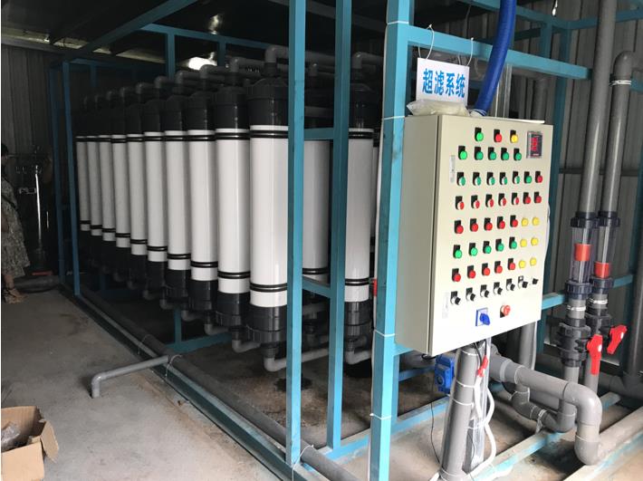 東莞表面處理廠1000T/D陽極氧化廢水處理超濾系統