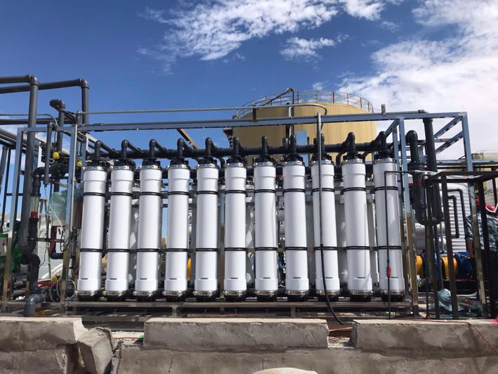 鄂爾多斯600T/D煤化工廢水處理管式膜系統