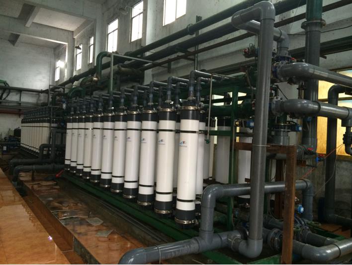 重慶氧化鋁廠自備電廠6000T/D鍋爐補給水處理超濾系統